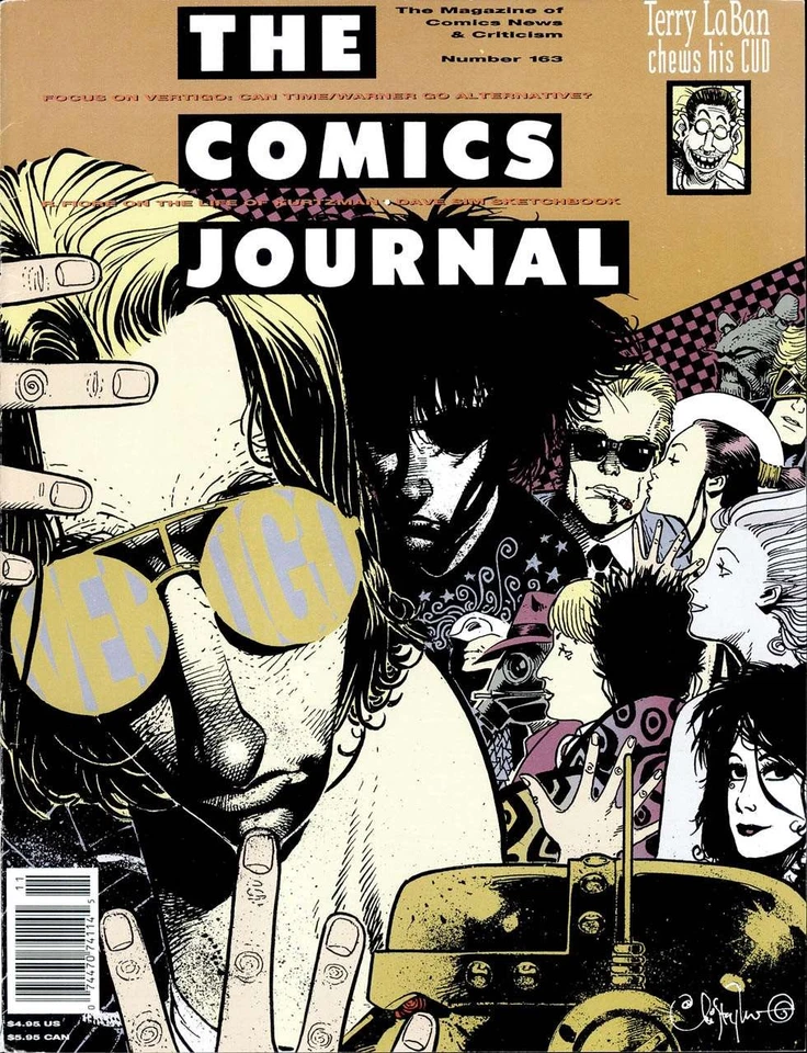 Comics Journal, The #163 FN; Fantagraphics | Vertigo Bachalo - we combine shippi - Image 1 of 1