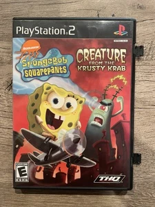 Spongebob SquarePants: Creature From the Krusty Krab (Sony PlayStation 2, 2006) - Picture 1 of 8