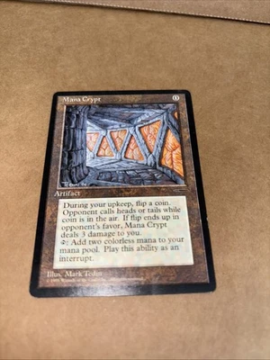 MTG Portuguese Mana Crypt - Book Promo Book Promos Regular Promo - Image 1 of 4