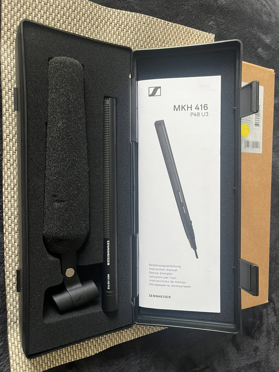 【新品未使用】sennheiser MKH416 P48 MICROFONE SHOTGUN SENNHEISER MKH416-P48 - AT PROAUDIO