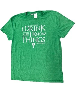 Game Of Thrones I Drink & I Know Things T-Shirt XL TV Show - Picture 1 of 8