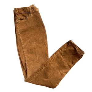 Crewcuts Boys 14 Brown Corduroy Pant Adjustable Waist Straight Leg Academia Fall - Picture 1 of 8
