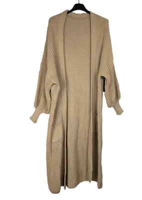 Lange Strickjacke Damen Einheitsgröße 38-46 (SH-6400) - Bild 1 von 4