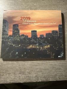 2009 DENVER ONLY Uncirculated Mint Set | Beautiful Set | US Mint Set | UNC - Picture 1 of 3