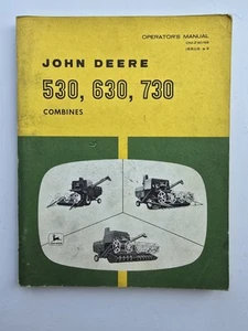 John Deere 530 630 730 Mähdrescher Bedienungsanleitung - Bild 1 von 1