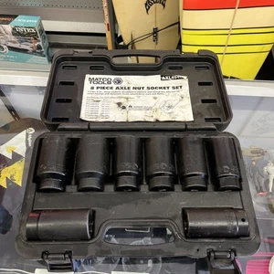 Matco Tools AXL4548 8Pc Axle Nut Socket Set In Original Hard Case - Bild 1 von 4