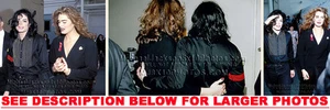 MICHAEL JACKSON 1993 con BROOKE SHIELDS 3xRARO 8x10 FOTOS - Imagen 1 de 1