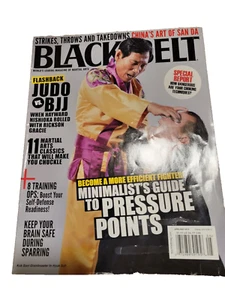 Black Belt Magazine April/May 2015 San Da Strikes Throws Takedowns Judo BJJ JJ - Picture 1 of 4