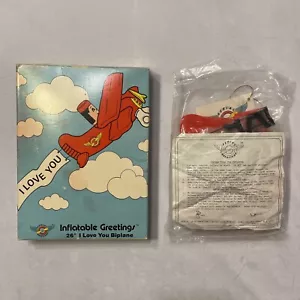 Mensajero de saludos inflables de 26"" de colección de saludos aéreos I Love You - Imagen 1 de 24