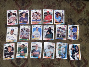1988 Fleer baseball - choose thru assorted single cards- fleer update too