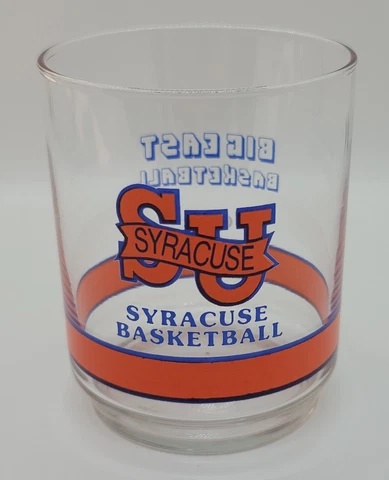 Syracuse University Basketball BIG EAST 10 oz Drinking Glass Getty Cover