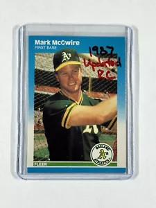 1987 Fleer Update | #U-76 Mark McGwire (RC) | NMT-MT - Bild 1 von 2