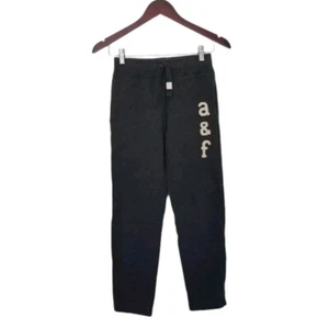 Abercrombie a&f Girls Drawstring Jogger Sweatpants Size Small Gray. - Picture 1 of 6