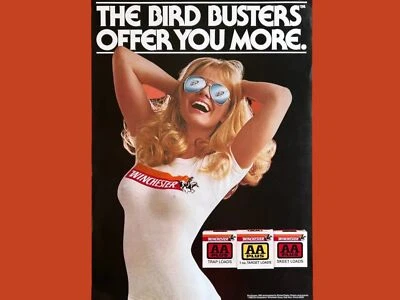 Póster de colección Winchester The Bird Busters Offer You More Hunting 1982 20" x 28" Foto 1 de 4
