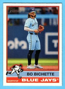 Bo Bichette 2025 Topps Heritage #443 Cartoon Variation SP Toronto Blue Jays #2 - Picture 1 of 2