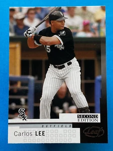 2004 Leaf Second Edition Carlos Lee #20 Chicago White Sox - Bild 1 von 2