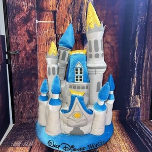 Vintage Walt Disney World Prinzessin Aschenputtel Schloss Plüsch Hut Erwachsene leuchtet LESEN - Bild 1 von 17