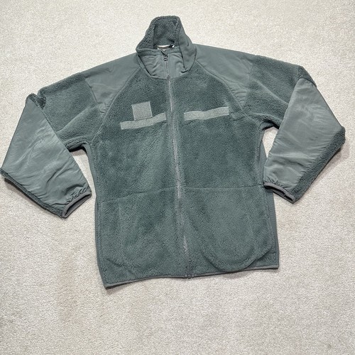 VETEMENTS Giacca Pile Uomo U.S. Military Polartec Gen III Small Verde