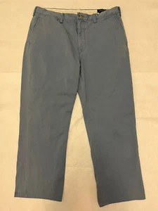 Polo Ralph Lauren Classic Fit Light Blue Flat Front Chino Pants Mens 36x29 EUC! - Picture 1 of 13