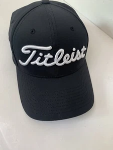 Titleist Golf 2020 Tour Ace Trend Mesh Hat Pro V1 FJ Adjustable Black - Picture 1 of 11