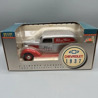 #15019 Spec Cast Randy Travis 1937 Chevrolet - Die Cast Bank - Image 1 of 4