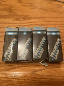 4 X Apollo FCB JPD 120V 600WC Projector Lamp Bulbs - 4 Bulbs! Brand New - Picture 1 of 2