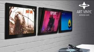 Pearl Jam Album Art Wall Frames for Vinyl Records - Triplepack Black - Imagen 1 de 14