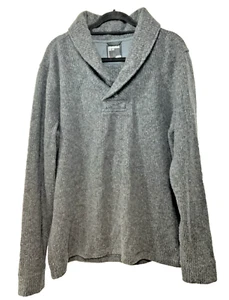 Marmot High Neck Wool Pullover Sweater Womens Sz Xl Ribbed Outdoors Winter Fuzzy - Picture 1 of 12