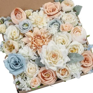 Serra Flora 75pc Artificial Flowers Box Set DIY Bouquets Centerpieces Faux Fl... - Picture 1 of 8