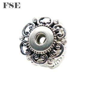 Multi Styles 12/18mm Snap Charms Ring Snap Jewelry Fit 12/18mm Snap Button 07008 - Imagen 1 de 21
