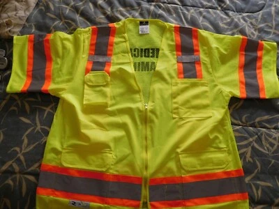 Traffic Safety Vest - Medical Examiner Size L - NEW!! - Image 1 of 3