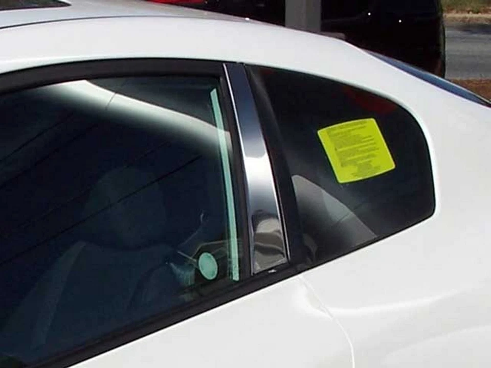 (FOR) 2007-2012 NISSAN ALTIMA  * 2 Pc Stainless Pillar Post Trim. 2-door coupe Foto 1 de 1