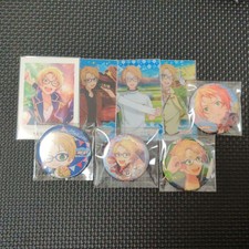 Japan anime Ensemble Stars Makoto Yuuki 4 card and 4 can badge service price set