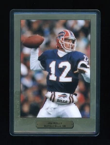 1992 PM Cards Precious Metal JIM KELLY #2 /6000 1 Gram of 999.9 Fine Gold - Picture 1 of 6