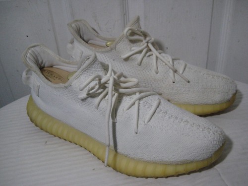 Adidas Yeezy CP9366 Boost 350 V2 Triple Bianco Sneakers Basse Uomo Taglia 11 5