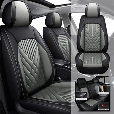 Juego completo de almohadillas de cojín de funda de asiento de coche de cuero sintético para Buick LaCrosse 2008-2019 Foto 1 de 4