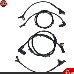 For 07-10 Mercedes-Benz GL450 4.6L 4.7L 4PCS ABS Wheel Speed Sensor Front Rear - Picture 1 of 6