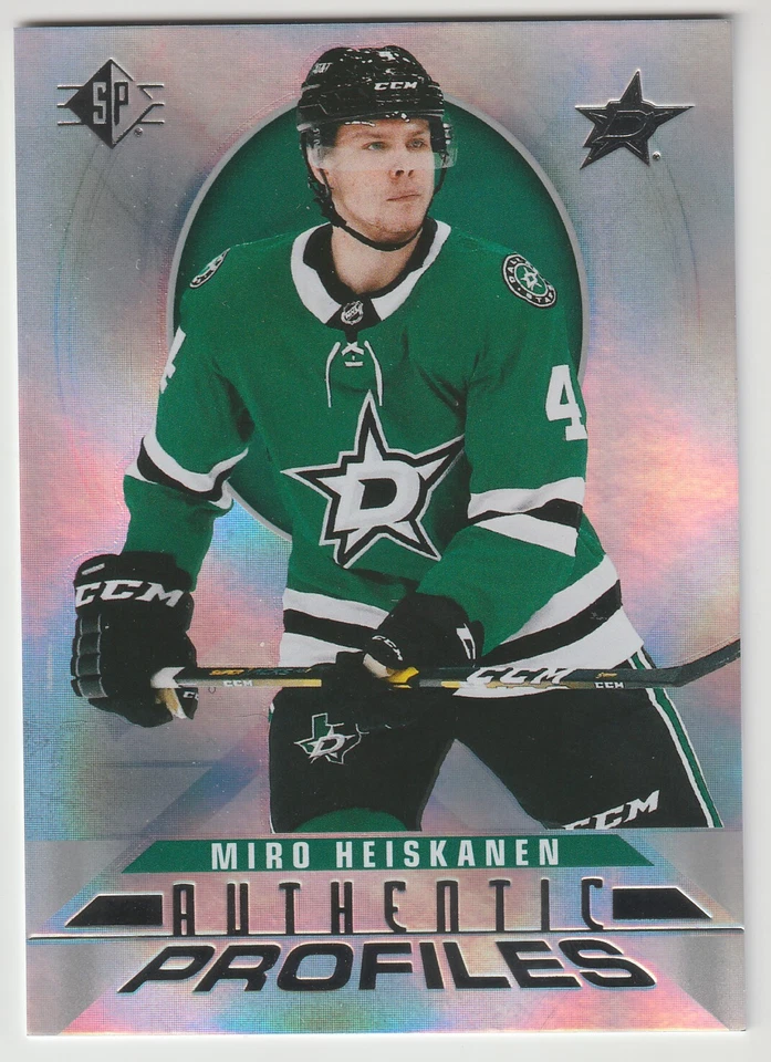 2020-21 SP Miro Heiskanen Authentic Profiles Sphericity #AP-12 Dallas Stars - Image 1 of 1