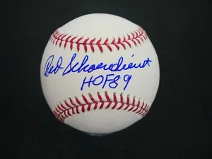 RED SCHOENDIENST SIGNED BASEBALL WITH "HOF 89" INSCRIPTION JSA COA *B1392 - Picture 1 of 7