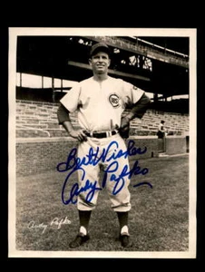 Andy Pafko JSA Signed 1951 Vintage WBKB Lucky Fan 8x10 Photo Autograph Cubs - Picture 1 of 2