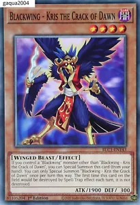 YuGiOh Blackwing - Kris the Crack of Dawn BLC1-EN143 Common 1st Edition - Foto 1 di 1