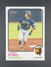 2022 Topps Heritage Minor League Harry Ford ACL Mariners #123