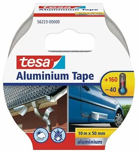 Aluminium self-Adhesive tape Tesa 10 m x 50 mm, protecting, covering, insulating - Picture 1 of 17