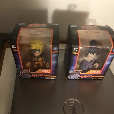 Lot Of 2 - Sasuke Uchiha And Naruto Uzuman Action Vinyl from Naruto Shippuden. - Image 1 of 4