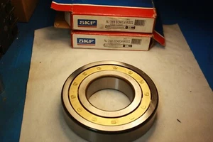 SKF NJ 318 ECM/C4VA301 Zylinderrollenlager 90 x 190 x 43 mm - Bild 1 von 2