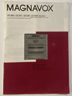 Magnavox / Sylvania AS640 641 & 642 CD Midi System Operation Manual
