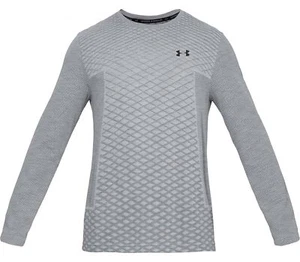 Under Armour Herren UA Vanish Seamless Langarm T-Shirt Bluse (Grau, M) - Bild 1 von 5