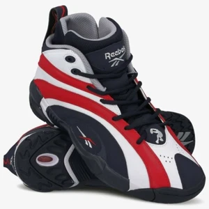 REEBOK SHAQNOSIS USA Unisex Basketball Sneakers Men's 6.5 Women's 8 Retro - Picture 1 of 12