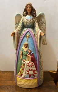 Large Jim Shore Nativity Angel, 20" From The Holiday Living Collection 2014 - Picture 1 of 20