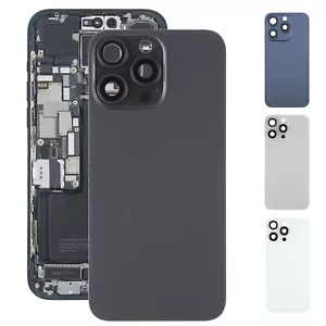 Cubierta trasera de batería con lente de cámara Plus Mega Safe Mangnet para iPhone 15 Pro Max - Imagen 1 de 41